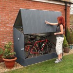 A Secure Outdoor Bike Storage Shed