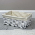 Add A Touch Of Class To Any Room With Lined Storage Baskets