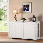 Adding Storage And Style With White Storage Cabinets