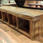 Bring A Touch Of Rustic Charm To Your Home With A Storage Bench