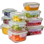 Make Your Kitchen Super Organized With Glass Storage Containers With Lids