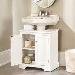 Maximizing Space With A Pedestal Sink Storage Cabinet