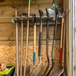 Maximizing Space With Garden Tool Storage Racks