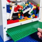 Optimizing Space With Lego Storage Bins