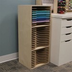 Organize Your Crafts With These Practical Paper Storage Drawers