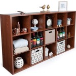 Organize Your Home With Wooden Cubicles For Storage