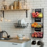 Organize Your Kitchen With Hanging Vegetable Storage