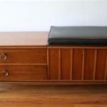 The Allure Of The Mid Century Modern Storage Bench