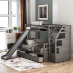 Utilizing Space With Bunk Beds With Steps And Storage